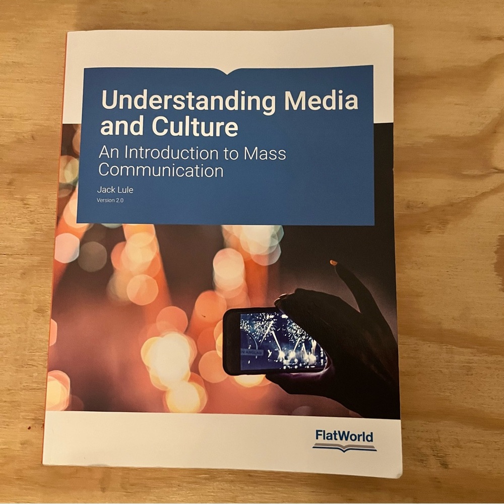 Understanding Media & Culture Book Introduction to Mass Communication Jack Lule